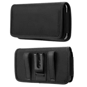 Universal Nylon Case for iPhone Samsung Huawei Xiaomi Mens Waist Pack Belt Clip Bag Card Slot Mobile Phone Pouch Holster