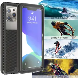 Waterproof Phone Cases for Redmi 12 Pouch for Xiaomi 14 Ultra Swimming Shockproof Full Coverage Protective Shell