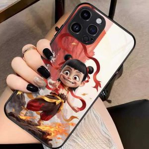 214181544 NeZha 2 Cute Glitter Phone Case ๏ผSHWY๏ผ
